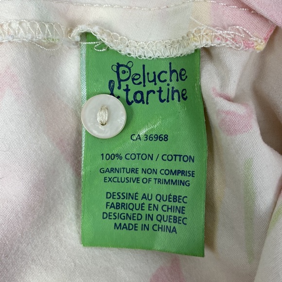 Peluche & Tartine Floral Layered Dress 24 Months - Picture 7 of 9